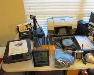 Large selection of electronics