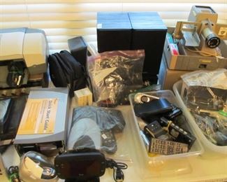 Large selection of electronics