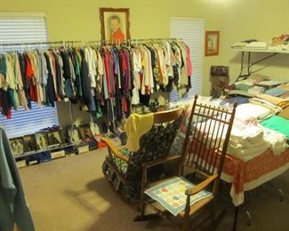 Lots of women's clothing & linens!