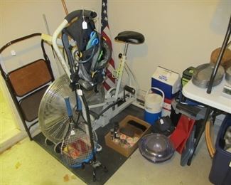 We have 2 amazing exercise equipment pieces - this great bike.