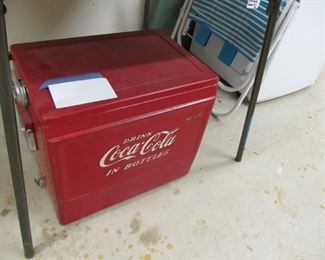 Antique & original Coca-Cola cooler - that's just cool! lol