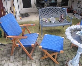 Check out our beautiful patio sets, garden decor, fountains, birdbaths, lawn tools, & compost bin