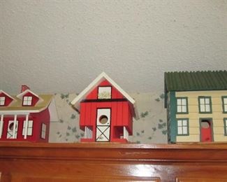 Custom designed & painted birdhouses - one-of-a-kind. these are built SOLID!   A MUST-BUY!  SO CUTE!