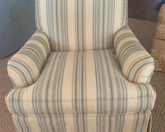 We have a pair...Skirted Arm Chair from the Charles Stewart Company, Hickory, NC