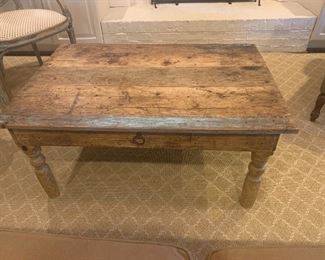 Antique Hand Made Coffee Table