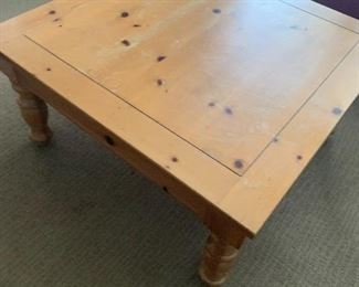 Pine Broyhill Coffee Table
