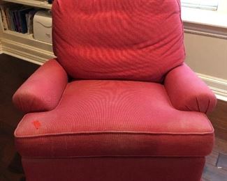 RED EASY CHAIR