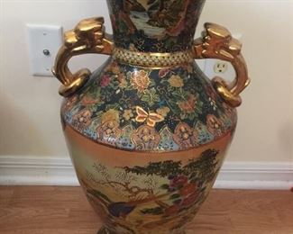 Vintage Satsuma Royal two handled vase