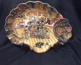 Vintage Satsuma Royal Plate