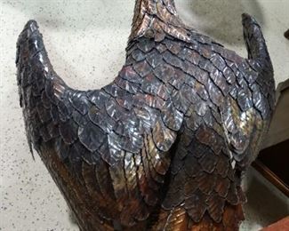 Copper Eagle Sculpture - Paul Albright