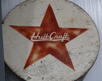 Vintage Hult Craft Sign