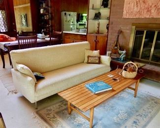 WHAT A GREAT COUCH BY HERMAN MILLER  (Sofa is sold!!)AND 1960'S DANISH MODERN COFFEE TABLE