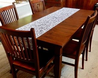 TABLE AND CHAIRS FROM ITALY $425