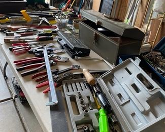 TOOLS!  Lots of tools!