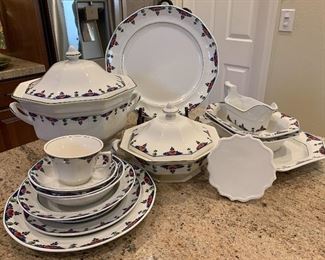 Adams Real English Ironstone Made in England 73 pc
