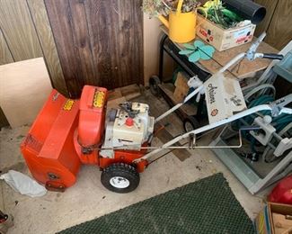 Ariens snow blower (Used fairly recently)