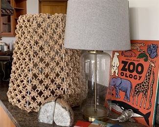 Conga Pendant Macrame Natural Rope