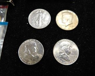 Silver US Half dollars