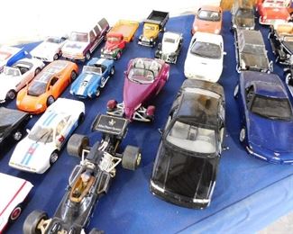 Large scale die cast cars
