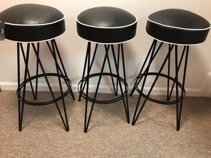 Art Deco Bar Stools  $135/all three