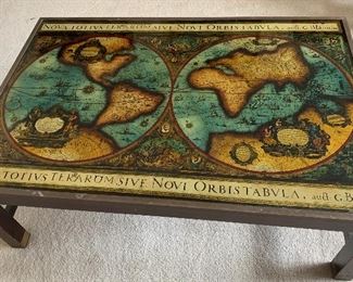 Vintage Campaign Map Coffee table
