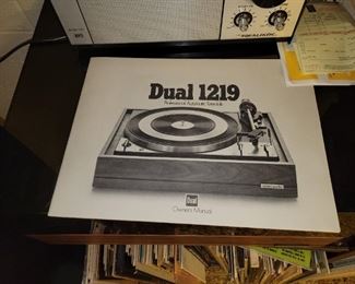 $200.00, Dual 1219 Turntable works great