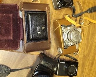 Vintage cameras