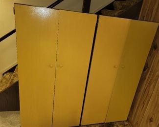 $15, 4' wood cabinets two available