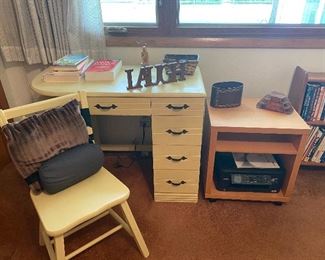 Vintage Desk W Chair