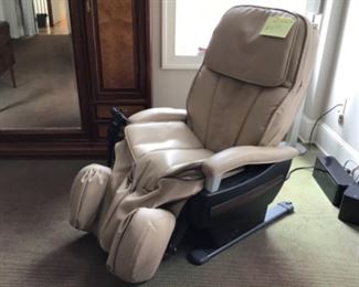 Get-away massage chair