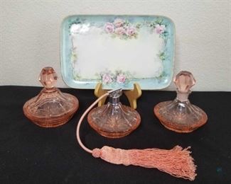 Pink Vanity Perfume Set
