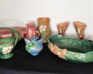 Roseville  Vase and Planter
