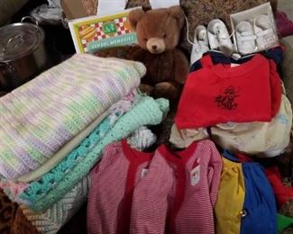 Baby Blankets and Clothes
