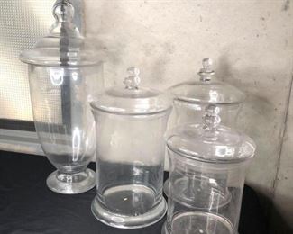 Large Glass Jars
