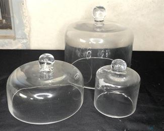 Glass Dome Lids
