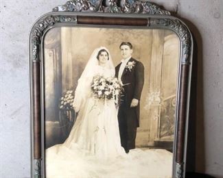 Antique Photo and Frame
