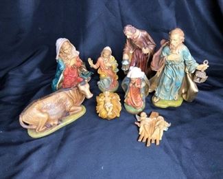 Vintage Nativity Scene
