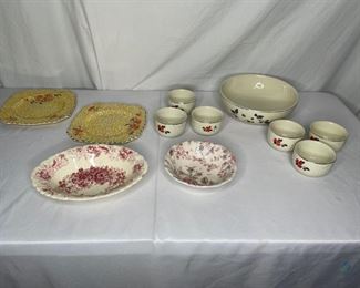 Hall's Superior Quality Bowl and Glass Set and More
