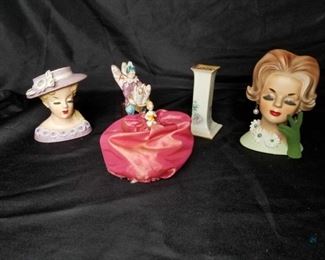 Vintage Head Vases and More
