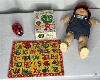 Vintage Cabbage Patch Doll and More

