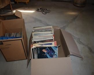 Records have water damage, purchase at your own risk
