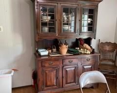Wood Kitchen Hutch