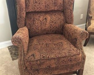 Samuel Lawrence Wing Back Chair from Carol House Furniture 