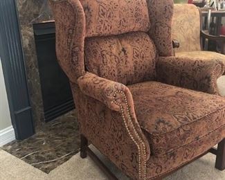 Samuel Lawrence Wing Back Chair from Carol House Furniture 