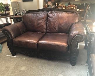 Leather Love Seat From Ashley Furniture 