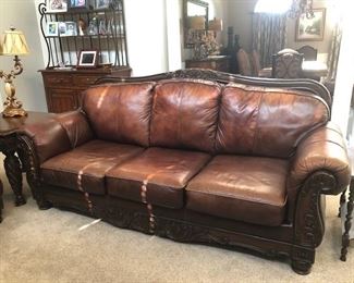 North Shore Leather Sofa From Ashley Furniture