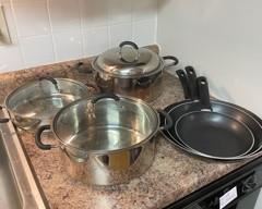 Tramontina 9 Pc Stainless Steel Cookware Set