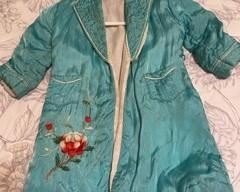 1950s Korean bed satin jacket