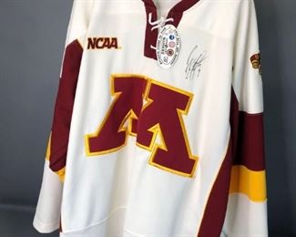 NCAA Minnesota Autographed Jersey
