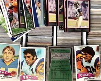 Huge Collection of Football Cards
